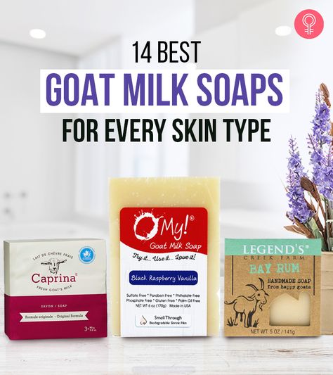 The 14 Best Goat Milk Soaps Of 2020 For Every Skin Type Vodka Shots, Cosmetic Labels, Perfumes For Women, Face Creams, Bay Rum, Black Raspberry Vanilla, A Goat, Soap Company, Weird Things