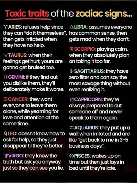 Scorpio Toxic Traits, Zodiac Signs Traits, Basic Biology, Toxic Traits, Bad Temper, Libra Quotes Zodiac, Signs Astrology, Libra Zodiac Facts, Libra Quotes