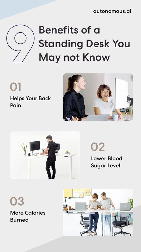 Standing desks have gained popularity over the years, and this has seen their sales increasing and competing with that of conventional desks. The benefits of a standing desk have been studied and cited by many experts. The secret to this office desk’s appeal is how it enables office workers and other professionals to interchange between a sitting and standing position. Stand Up Desk Ideas, Standing Desk Benefits, Standup Desk, Stand Up Desks, Office Tips, Standing Desk Ergonomics, Standing Desk Office, Stand Up Desk, Sit To Stand