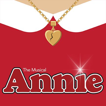 Annie Logo Annie The Musical Poster, Annie Musical Poster, Annie Themed Birthday Party, Annie Musical Aesthetic, Annie Poster, Playbill Poster, Annie The Musical, Theatre Cake, Annie Jr