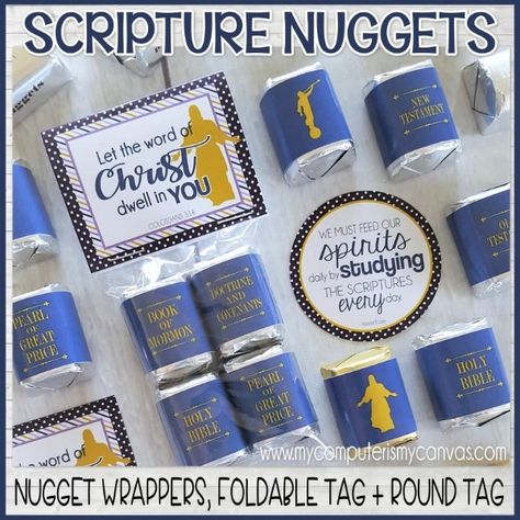 Nugget Wrappers, Brand Chocolate, Hershey Nugget, Last Will And Testament, Bible Printables, Chocolate Brands, Daily Scripture, Scripture Study, Book Of Mormon