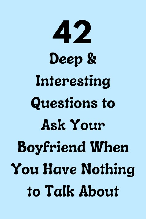 I loveddd asking my boyfriend these questions for the first time. It was so fun and I got to know him SO much better! Questions For Your Boyfriend, Things To Ask Your Boyfriend, Questions To Know Someone, Fun Relationship Questions, Long Distance Relationship Gift Ideas, Relationship Advice Questions, Intimate Questions For Couples, Fun Relationship, Boyfriend Questions