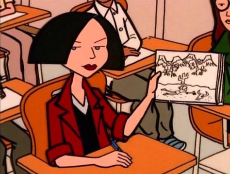 Jane Daria Aesthetic, Jane Lane Aesthetic, Daria Aesthetic, Daria Quotes, Jane Lane, Daria Mtv, Daria Morgendorffer, 90s Teen, Cartoon Profile Pics