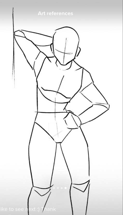 Anime Character Template Drawing, Person Sitting Art Reference, Standing Up Straight Pose, Holding Mask Pose Reference Drawing, Back Facing Poses Drawing Reference, Cocked Hip Pose Reference, Body Base Drawing Pose Reference Easy, Casual Pose Drawing, Knocking On Door Drawing Reference