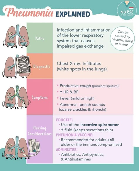 Pneumonia Notes, Pneumonia Nursing Notes, Medsurg Nursing Study Guides, Nurse In The Making Study Guides, Pneumonia Nursing, Nursing Pneumonics, Fnp Student, Remedies For Pneumonia, Incentive Spirometer