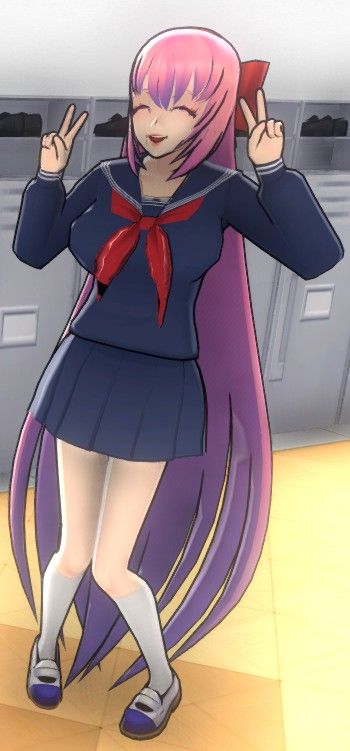 Yandere Simulator Mai Waifu, Mai Waifu Yandere Simulator Fanart, Mai Waifu Yandere Simulator, Mai Waifu, Yandere Simulator, Fan Art, Anime, Art