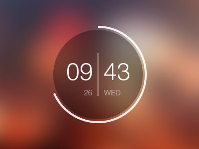 Android clock widget - clean design Time Widget, Clock Widget, Digital Clock, Iphone Clock, Digital Clock Design, Android Widgets, Unlock Screen, Digital Watch Face, Clock Numbers