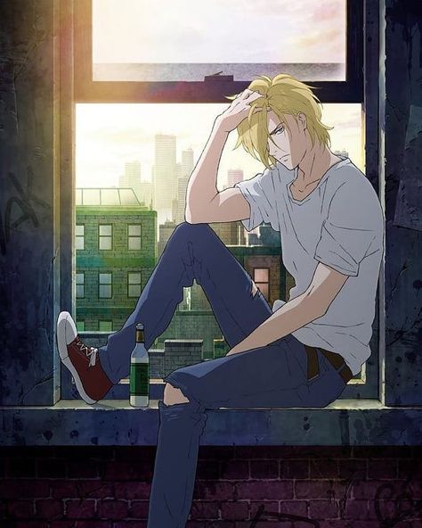 "Dawn" #BANANAFISH #バナナフィッシュ  #AshLynx #EijiOkumura #Anime Ash Linx, All Out Anime, Ash Lynx, Shojo Anime, Banana Art, Fish Wallpaper, Banana Fish, Manga Boy, Lynx