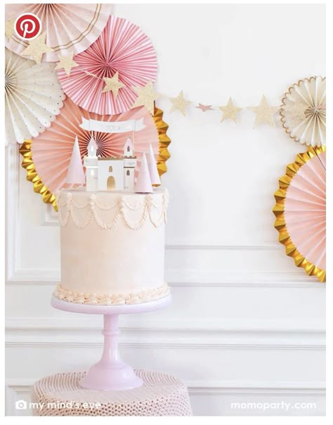 Boho Princess Birthday Party, Princess Cake Ideas, Princess Party Cake, Magical Cake, Castle Cake Topper, Nurse Cake, Princess Castle Cake, City Cake, Princess Party Decorations