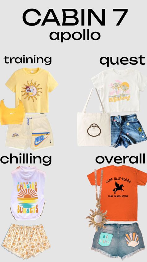 #chb #pjo #percyjackson #outfitinspo #beauty #vibes #books #willsolace #cabin7 #apollo #apollocabin #ifollowback #artist #sun #sunbum #poetry #theatre #theaterkid Cabin Outfit, Apollo Aesthetic, Apollo Cabin, Cabin 7, Percy Jackson Outfits, Cabin Aesthetic, Will Solace, Beauty Vibes, Percy Jackson Funny