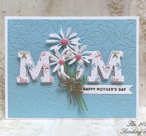 Mothers Day Handmade Cards Ideas, Mother’s Day’s Cards, Mother’s Day Cards Inspiration, Mothers Day Cards Stampin Up Handmade, Handmade Cards Mothers Day, Stampin Up Cards Mothers Day, Home Made Mother’s Day Cards, Su Mother's Day Card Ideas, Happy Mother's Day Handmade Card