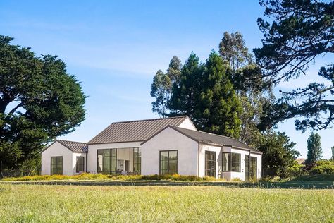 Gabled Roof, Steel Frame Doors, Midcentury House, Point Reyes, Living In San Francisco, Standing Seam, Luxe Interiors, Interiors Design, Site Plan