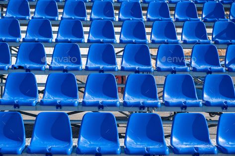 Stadium Chairs, Stadium Seats, People Photos, Bleachers, Plastic Chair, Mansion, The Row, Terrace, Sports