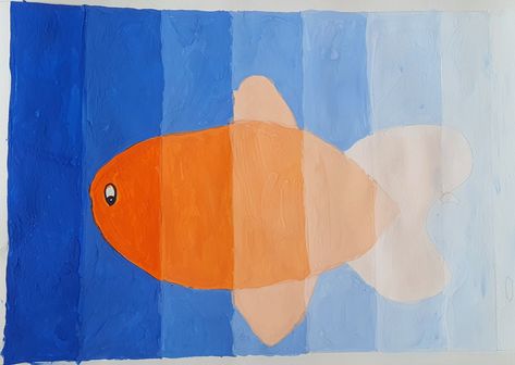 Gradation Art, Fish Art, Art Class, Art Classes, Fish, Quick Saves, Color, Art