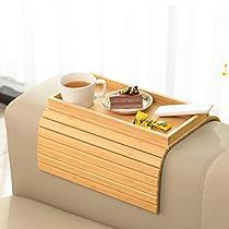 Sofa Tray Table, Couch Cup Holder, Table For Couch, Sofa Arm Tray, Sofa Tray, Table Couch, Bamboo Sofa, Couch Sofa, Tray Table