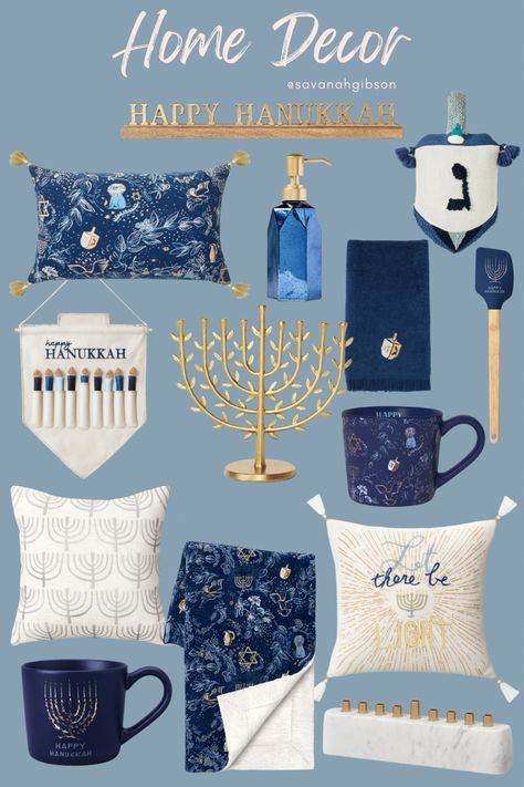 Decorating For Hanukkah, Hannukah Tablescape, Menorah Aesthetic, Hannukah Decorations Aesthetic, Hannukah Candles, Hannukah Party, Hannukah Decorations, Hanukkah Ideas, Hanukkah Diy