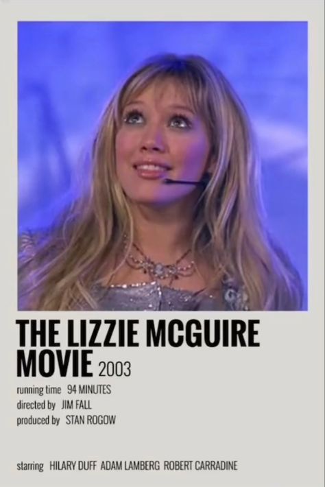 2000’s Movies, Iconic 2000s Movies, Movies 2000s, 2000 Movies, The Lizzie Mcguire Movie, Photowall Ideas, Lizzie Mcguire Movie, Tv Posters, Movie Wall