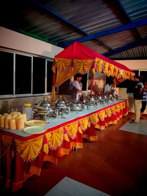 Food is not rational. Food is culture, habit, craving and identity.  #pooja_arrangers #pooja_sounds #poojacaterers  Call us @ 0824 22 83 555 Website : https://poojaarrangers.com/ Food Counter Decor Wedding, Live Counter, Fruits Salad, Food Counter, Service Counter, Office Birthday, Restaurant Catering, Counter Decor, Wedding Catering