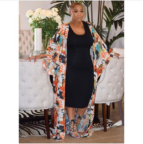 Plus Maxi Dress, Kimono Styles, Long African Dresses, Kimono Outfit, Plus Size Kimono, Color Blocking Outfits, African Dresses Modern, Maxi Outfits, African Fashion Women Clothing