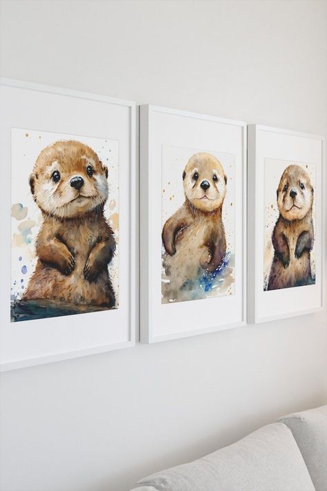 Watercolor Sea Otter Nursery Prints, Set of 3 Prints, Nursery décor, Nursery wall art, Baby Animal prints for nursery, Baby Animal Prints | acrylic painting food
, kitchen artwork painting
, kitchen artwork painting
, acrylic painting kitchen art
, oil painting food
, kitchen paintings art wall decor
, kitchen paintings art wall decor bohemian
, fruit wall art
, fruit art print
, fruit painting prints
, abstract fruit painting
, fruit canvas painting Otter Nursery, Watercolour Nursery Art, Prints For Nursery, Beach Nursery, Nursery Illustration, Watercolor Paintings Of Animals, Animal Nursery Art, Animal Nursery Theme, Baby Otters