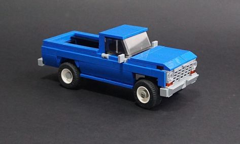 Lego 1978 Ford F-150 4x4 - 03 | The truck part of my 78575 R… | Flickr Lego Pickup Truck Moc, Lego Truck Ideas, Lego Pickup Truck, Lego Cars Instructions, Lego Jeep, Police Lego, Lego Camper, Lego Police Car, Lego Auto