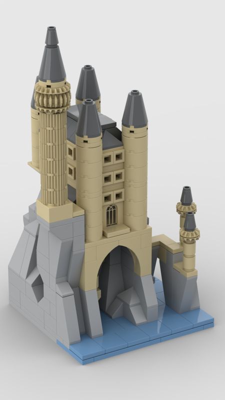 Lego Universe, Lego Micro, Micro Lego, Lego Castle, Medieval World, Lego Architecture, Lego Harry Potter, Building Instructions, Lego Parts