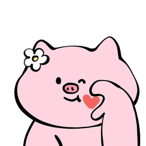 Do gin on TikTok Pink Cartoon Icon, Pig Cute, Freedom Art, Pig Crafts, Pink Cartoon, Cute Bear Drawings, Cute Pig, Cute Cats Photos, Funny Phone Wallpaper