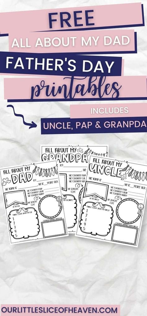 free father's day printable Fathers Day Cards Printable Templates, All About Papa Free Printable, Fathers Day Gifts From Kids School, All About My Papa Free Printable, All About Dad Free Fathers Day Printable, All About My Dad Free Printable Kids, All About My Uncle Free Printable, All About My Grandpa Free Printable, All About My Grandpa