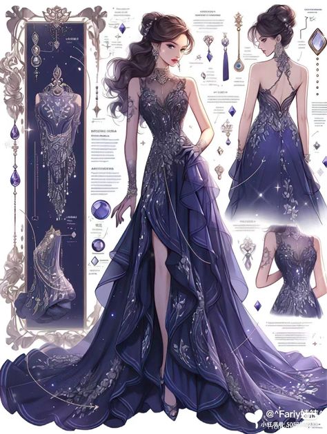 Royalty Outfits, Dreamy Gowns, Dress Design Drawing, Old Fashion Dresses, Fantasy Dresses, Fashion Drawing Dresses, Dress Design Sketches, Fashion Illustration Dresses, Prom Dress Inspiration