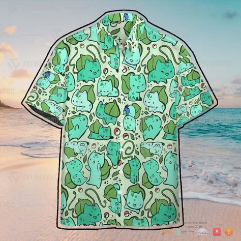 Pokemon Bulbasaur Chibi Hawaiian Shirt Check more at https://customizationtrend.com/pokemon-bulbasaur-chibi-hawaiian-shirt-6136/ Buffalo Bills Gifts, Dragon Ball Z Shirt, Pokemon Bulbasaur, Simpsons T Shirt, Pokemon Gifts, Halloween Graphic Tees, Cartoon Gift, Best Gift Ideas, Anime Gifts