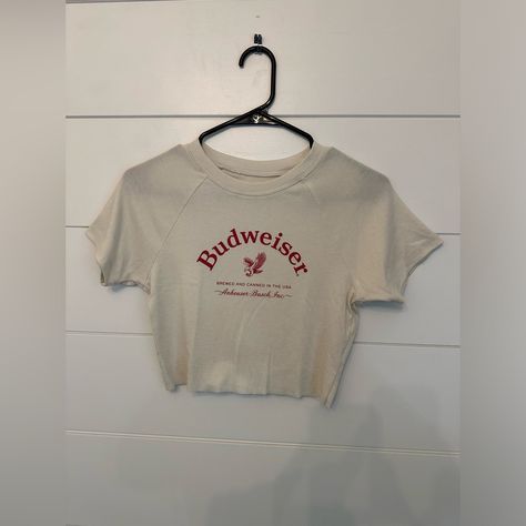 4th Of July/ Summer Concerts- This Is It. Nwot Pacsun Budweiser Baby Crop Tee. Pacsun Tops, Trendy Dress Outfits, Summer Concert, Crop Tee, Trendy Dresses, Pacsun, Dress Outfits, Crop Tops, Women Shopping