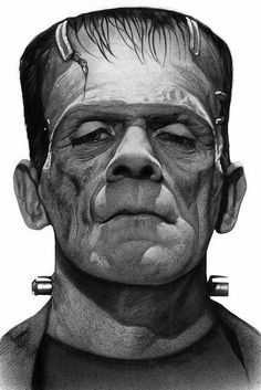 Tattoo ideas Frankenstein Tattoo, Horror Movie Tattoos, Frankenstein Art, Movie Tattoos, Horror Movie Icons, Horror Artwork, Horror Monsters, Horror Tattoo, Horror Movie Art