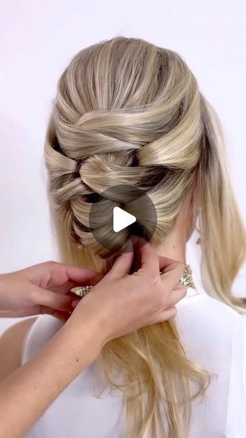 How To Prep Hair For An Updo, Hair Up Half Down Wedding Hair, Hair Up For Curly Hair, Updo Video Tutorial, How To Do An Updo Yourself, Clean Shampoo, Short Hair Updo Tutorial, Updo Hairstyles Tutorials, Done And Dusted