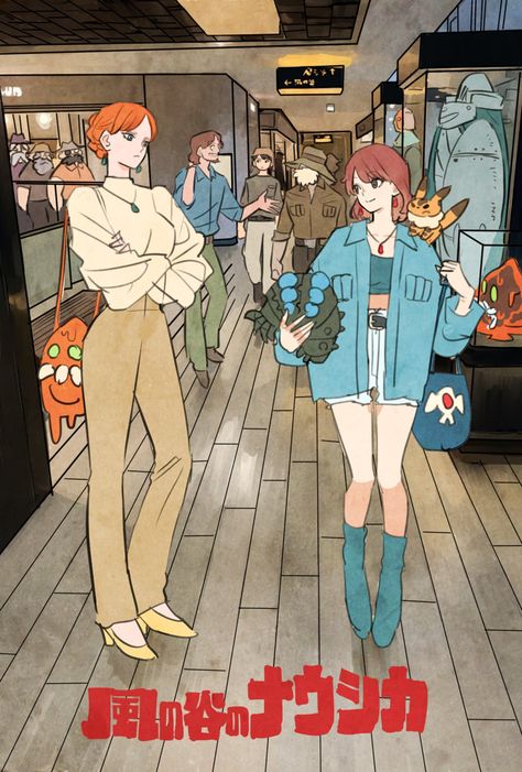 Studio Ghibli Fanart, Personajes Studio Ghibli, Cartoon Character Costume, Studio Ghibli Characters, Anime City, Ghibli Artwork, Studio Ghibli Movies, Studio Ghibli Art, 캐릭터 드로잉