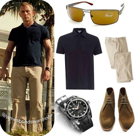 James Bond Casual, James Bond Outfits, Daniel Craig Style, James Bond Suit, Bond Outfits, Bond Suits, James Bond Style, Daniel Craig James Bond, White Toms