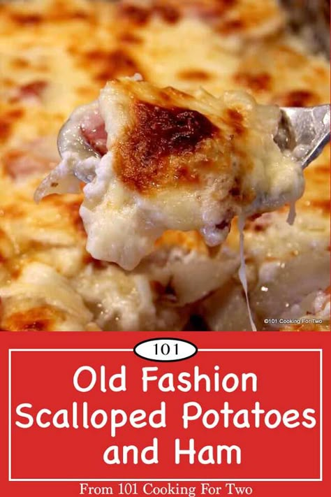 Old fashioned scalloped potatoes and ham, an excellent recipe for an everyday meal or potluck dinner. With these easy to follow step by step photo instructions to get it perfect the first time and every time. #ScallopedPotatoes #ScallopedPotatoesAndHam #AuGratinPotatoes #AuGratinPotatoesAndHam Old Fashioned Scalloped Potatoes, Scalloped Potatoes And Ham Recipe, Potatoes And Ham, Ham Dishes, Scalloped Potatoes And Ham, Ham Casserole, Potluck Dinner, The Cheesecake Factory, Ham Recipe