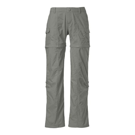 The North Face Women's Paramount II Convertible Pants Sedona Sage Grey 10 Best Hiking Pants For Women, Best Hiking Pants, Hiking Pants Women, Convertible Pants, Hiking Workout, Outdoor Clothing Brands, Waterproof Pants, Travel Pants, Outdoor Pants