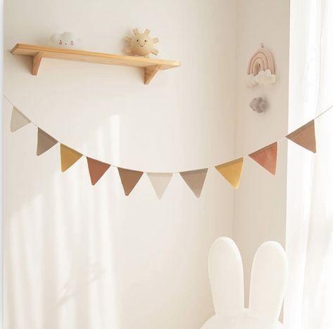 Fabric High Chair Banner, Teepee Tent Party, Triangle Flag Banner, Room Flags, Pendant Banner, Nursery Banner, Triangle Flag, Tent Party, Newborn Ideas