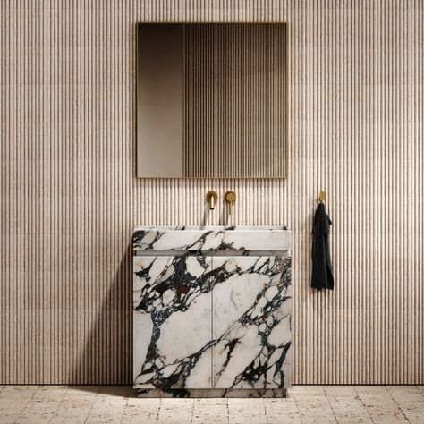 Marble Vanity Units - LUSSO Arabescato Marble Bathroom, Viola Marble Bathroom, Marble Bathroom Vanity, Concrete Bath, Calacatta Viola Marble, Viola Marble, Bathroom Vanity Unit, Calacatta Viola, Wet Room Shower