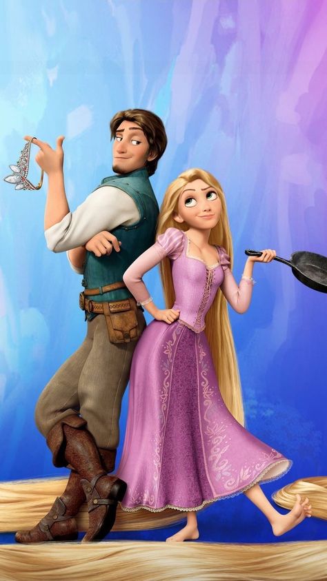 Rapunzel Y Flynn, Tangled Wallpaper, Disney Characters Costumes, Rapunzel And Flynn, Rapunzel And Eugene, Map Compass, Disney Princess Rapunzel, Cute Couple Halloween Costumes, Disney Princess Images