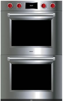 Wolf Double Oven, Commercial Style Kitchen, Double Electric Wall Oven, Wolf Appliances, Dual Oven, Wall Ovens, Built In Double Ovens, Double Ovens, Microwave Convection Oven