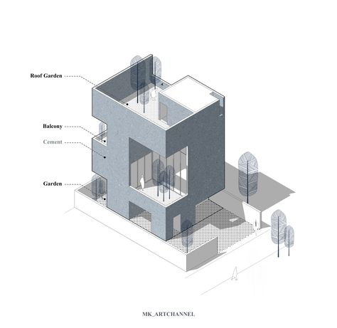 #isometric #architecturedesign #architecture #artwork #diagram Isometric Architecture Diagram, Architecture Artwork, Architecture Drawing Presentation, Diagram Design, Architecture Design Sketch, Isometric Design, Isometric Art, Famous Buildings, Diagram Architecture