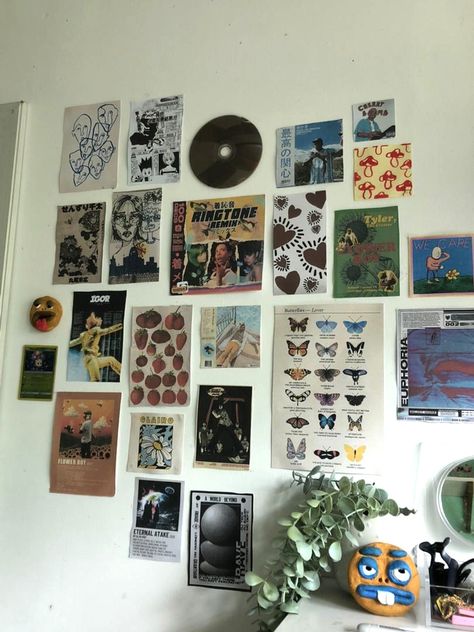 Tyler The Creator Themed Room, Tyler The Creator Room, Themed Room, Idea Board, Tyler The Creator, Room Inspiration Bedroom, Room Ideas Bedroom, Bedroom Inspo, College Dorm