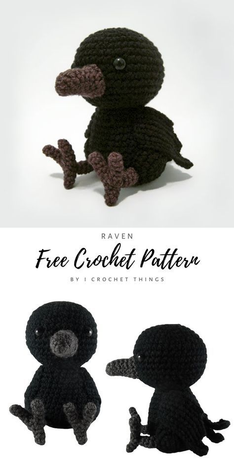 Crochet Pour Halloween, Confection Au Crochet, Pola Amigurumi, Halloween Crochet Patterns, Toys Crochet, Crochet Animals Free Patterns, Toy Crochet, Crochet Design Pattern, Adorable Crochet