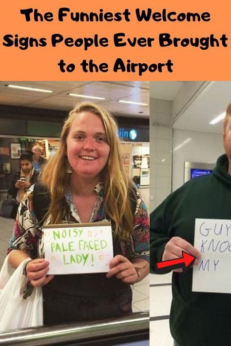 Funny Welcome Home Signs, Airport Welcome Signs, Funny Excuses, Funny Welcome Signs, Atla Tattoo, Funny Airport Signs, Airport Signs, Welcome Home Signs, Quick Food