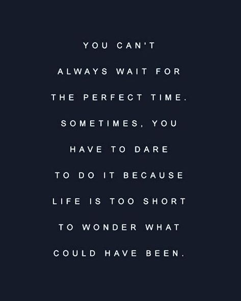 Do It Now Or Regret It Later, Later Quotes, Do It Now, Live Now, Cute Anime Profile Pictures, Follow Your Heart, Anime Profile, Life Is Short, Live In The Now