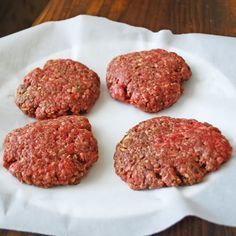 Becky's Recipes: Josh's Homemade Hamburger Patties Hamburger Patty Recipe, Homemade Hamburger Patties, Meatloaf Burgers, Hamburger Steaks, Burger Recipes Beef, Hamburger Patty, Burger Patties, Beef Patties, Homemade Hamburger