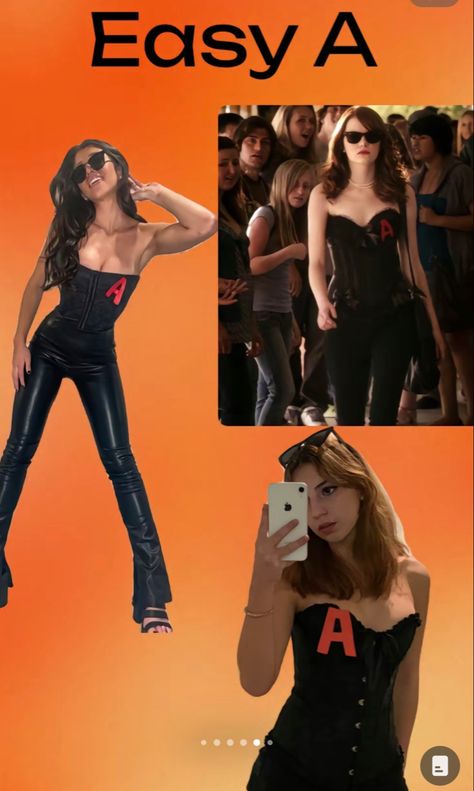 Lindsey Lohan Halloween Costumes, Brown Haired Costume Ideas, Curly Brunette Halloween Costume, Last Minute Brunette Halloween Costumes, Iconic Simple Halloween Costumes, Alex Russo Costume Halloween, Halloween Costumes Clothes In Closet, Fashion Icon Halloween Costume, Musician Costume Ideas Women