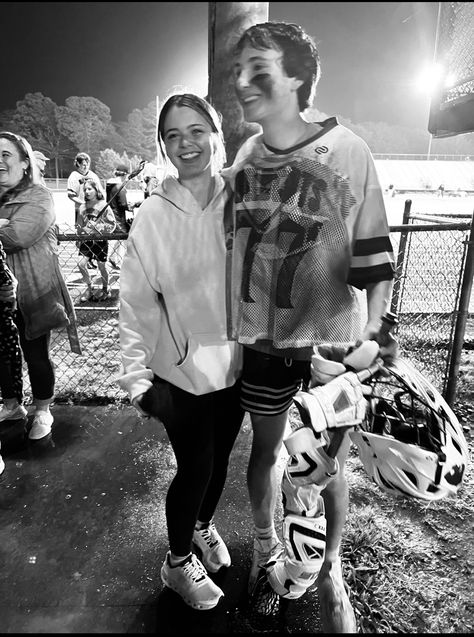 Couple after game Lacrosse Couples Pictures, Lacrosse Boys Aesthetic, Lax Boyfriend, Lacrosse Aesthetic Boy, Lacrosse Boyfriend, Lacrosse Couples, Lacrosse Girlfriend, Athletic Boyfriend, Soulmate Pictures