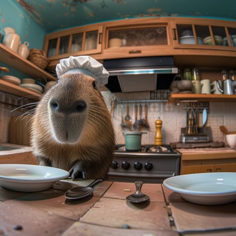 🍳 Add a dash of culinary charm to your home decor with our delightful Capybara in the Kitchen digital download! 🐾 This whimsical artwork captures the joy of a capybara cooking up a storm in a tiny kitchen, perfect for adding a playful touch to any space. 🌟 Whether you're a foodie or just love adorable animals, this artwork is sure to bring smiles to your walls! Get your digital download today and let the cooking adventures begin! 🎨 #CapybaraArt #KitchenDecor #DigitalDownload #WhimsicalArt #C... Note Image, Whimsical Artwork, Cook Up A Storm, Tiny Kitchen, A Storm, Adorable Animals, Whimsical Art, Digital Download Etsy, The Kitchen